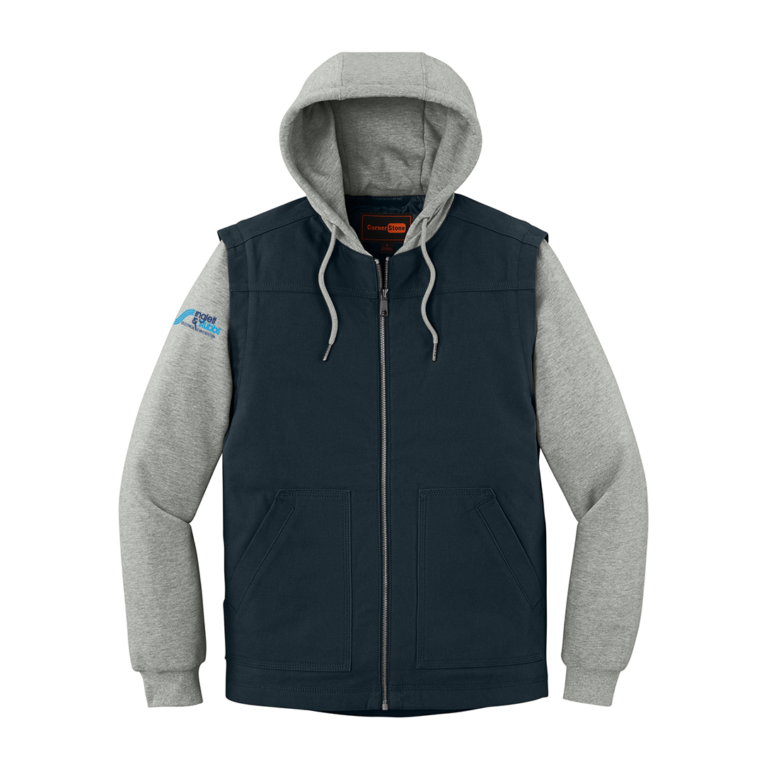 I&S Epic Duck Fleece Full-Zip Hooded Jacket