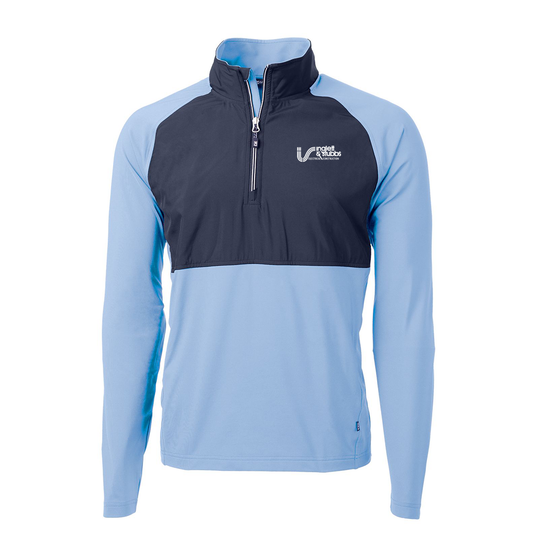 I&S Knit Hybrid Recycled Mens Quarter Zip