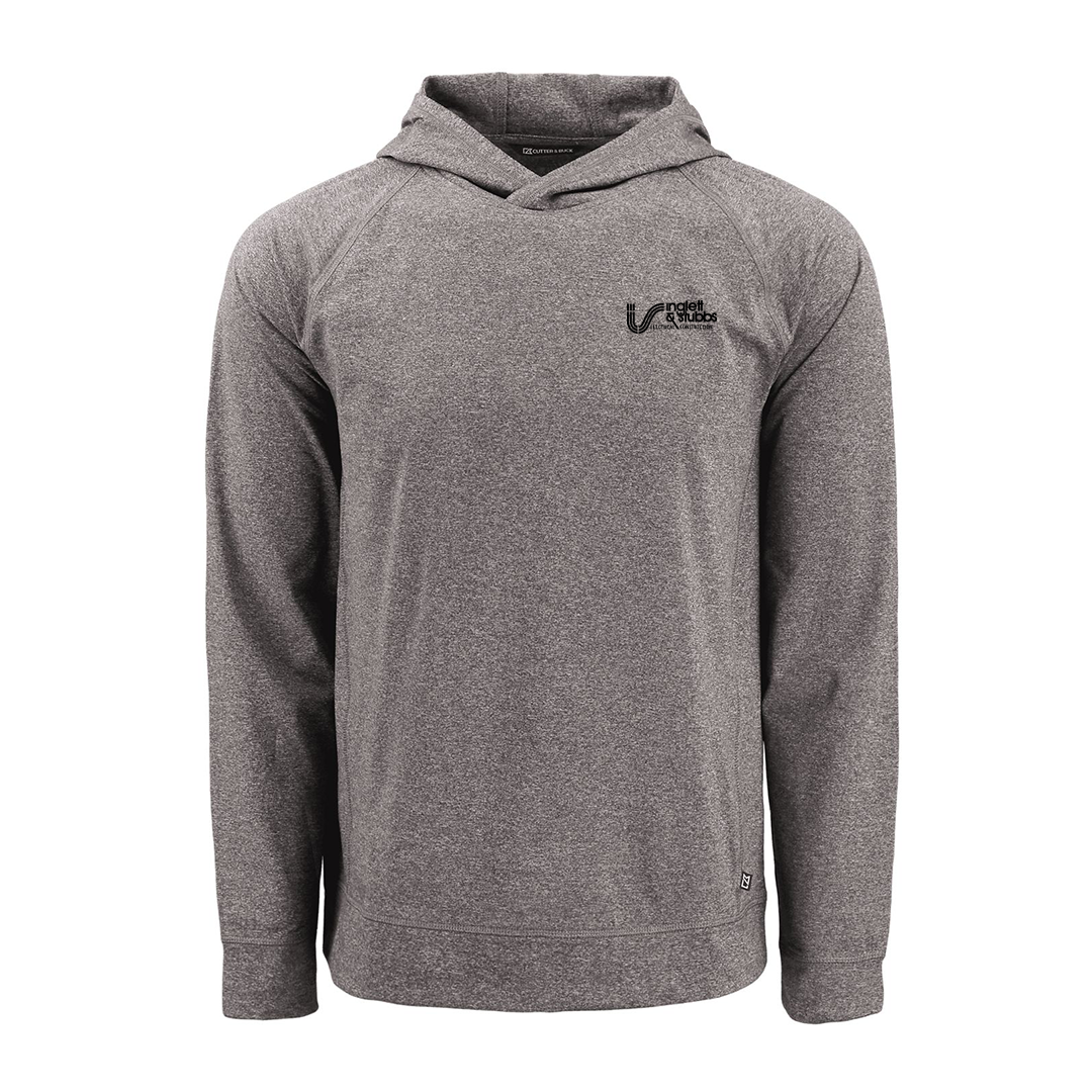I&S Knit Recycled Mens Heathered Hooded Pullover