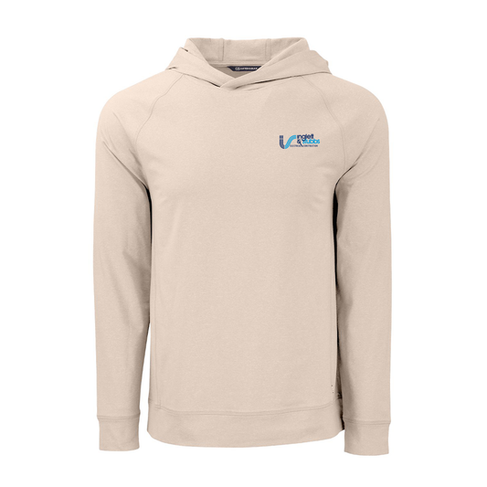 I&S Knit Recycled Mens Heathered Hooded Pullover