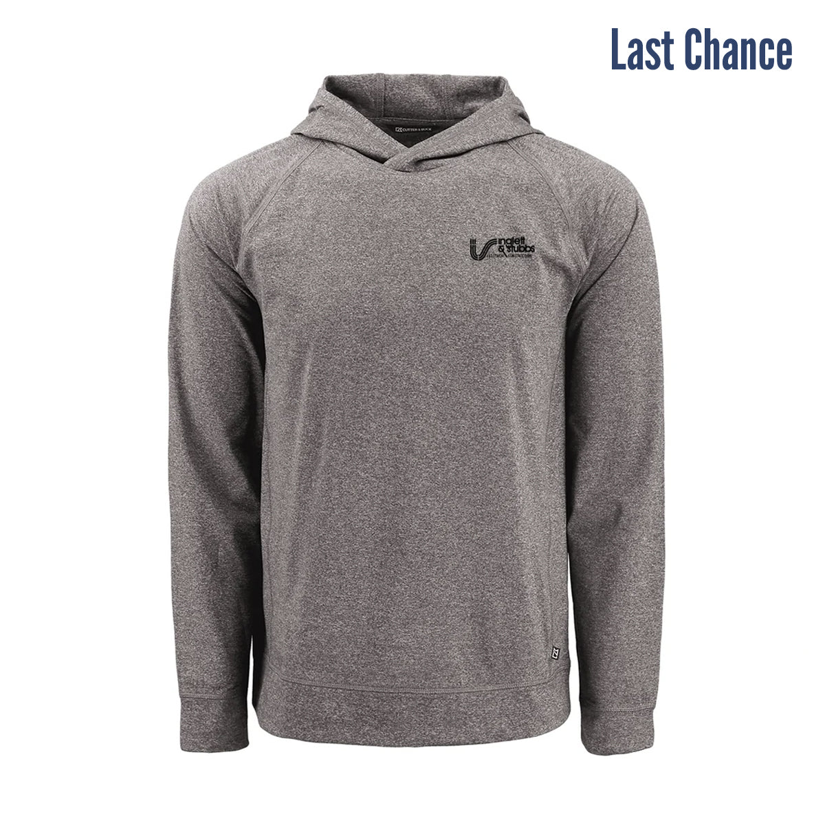 I&S Knit Recycled Mens Heathered Hooded Pullover (Last Chance)