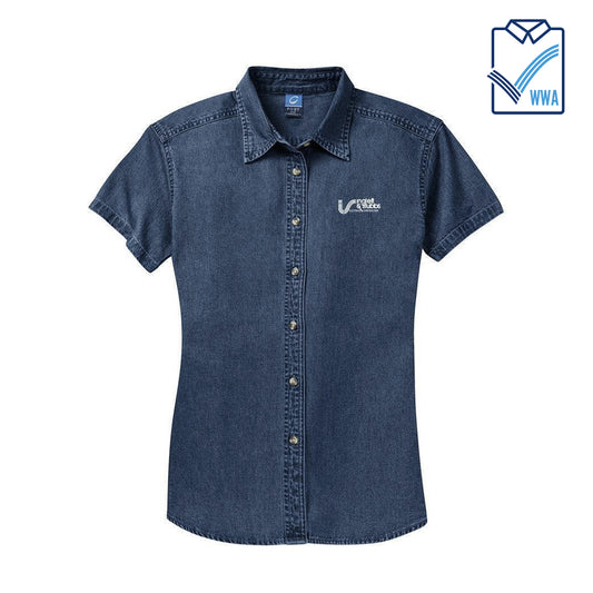 I&S Women's 100% Cotton Denim Shirt- WWA