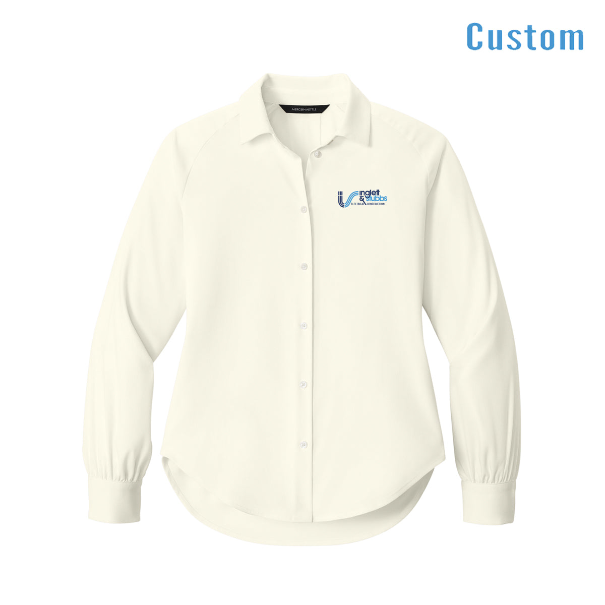 I&S Women’s Long Sleeve Buttery Button Up Blouse