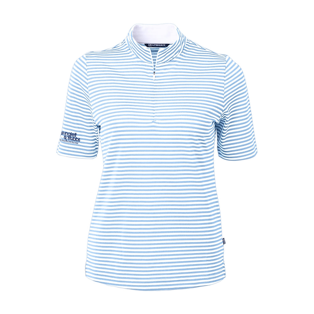 Inglett Striped Recycled Ladies Polo