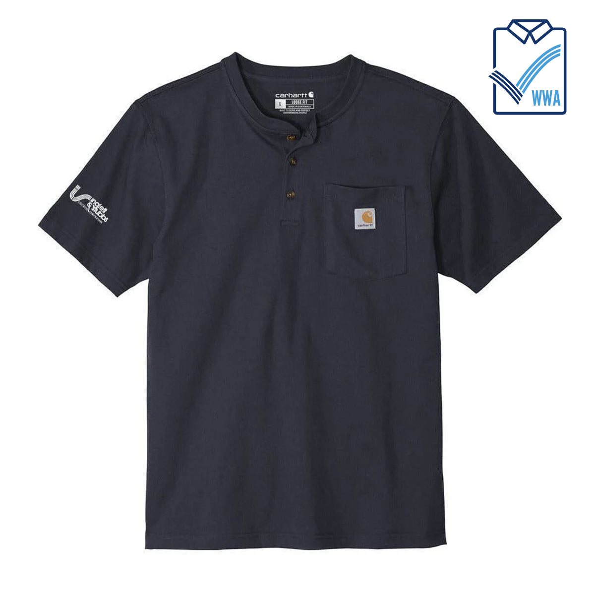 Inglett & Stubbs Carhartt Henley T-Shirt- WWA