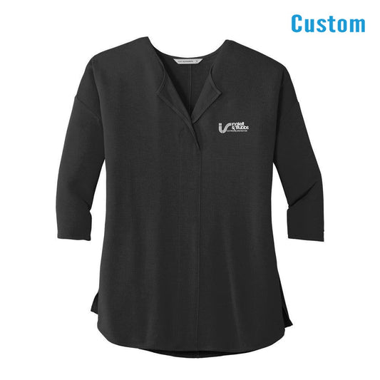 Ladies Concept 3/4 Sleeve Soft Split