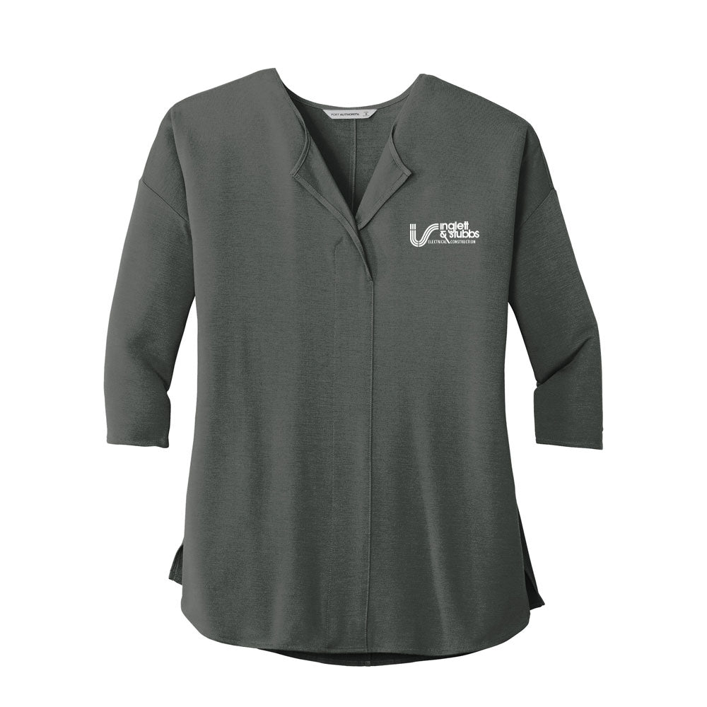 Ladies Concept 3/4 Sleeve Soft Split