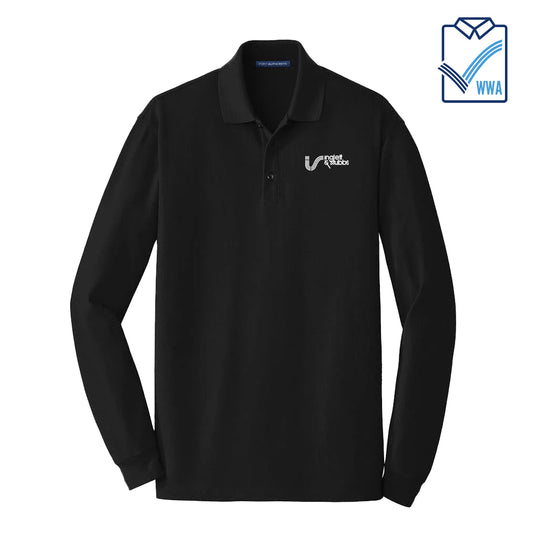 Long Sleeve Polo -WWA
