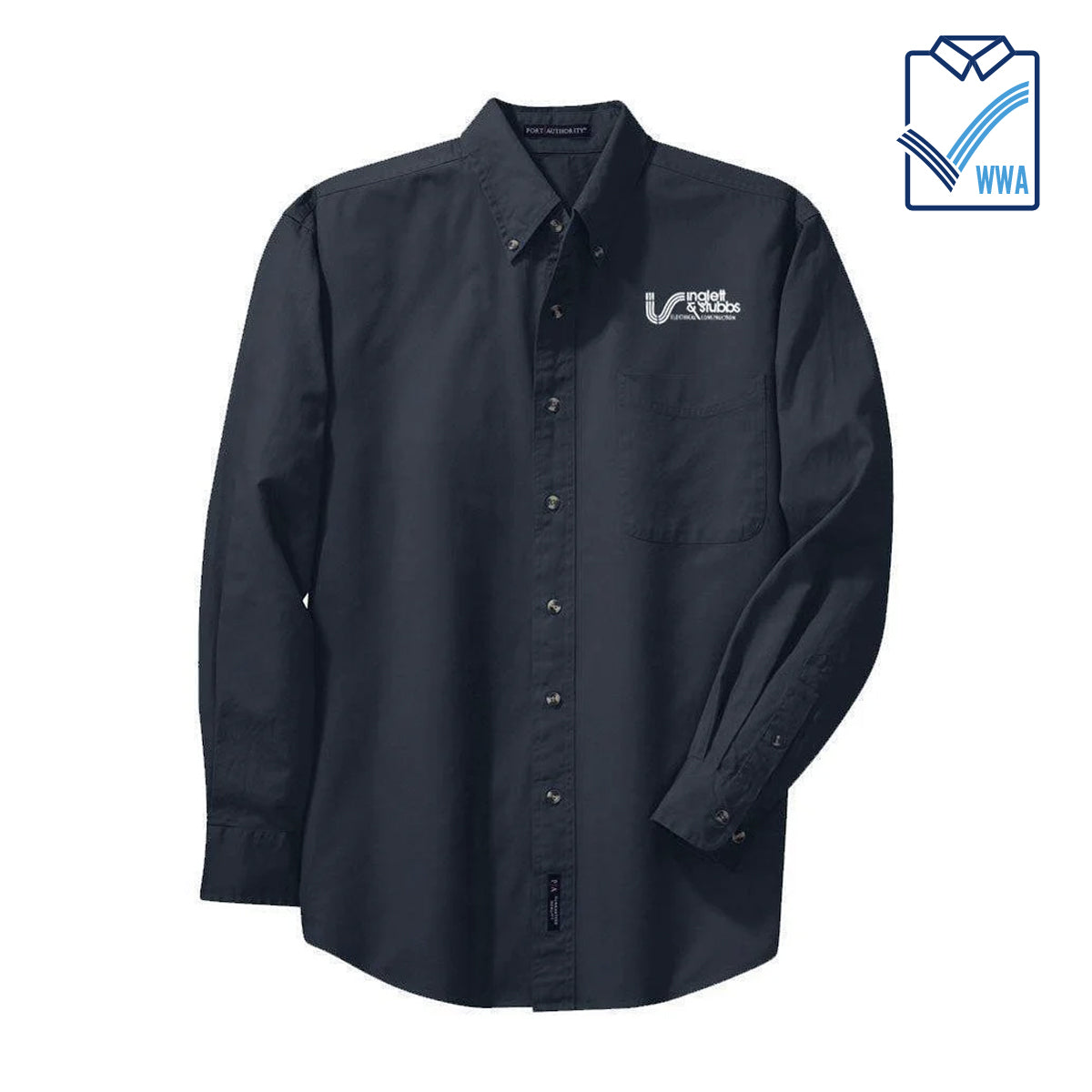 Long Sleeve Twill Shirt- WWA