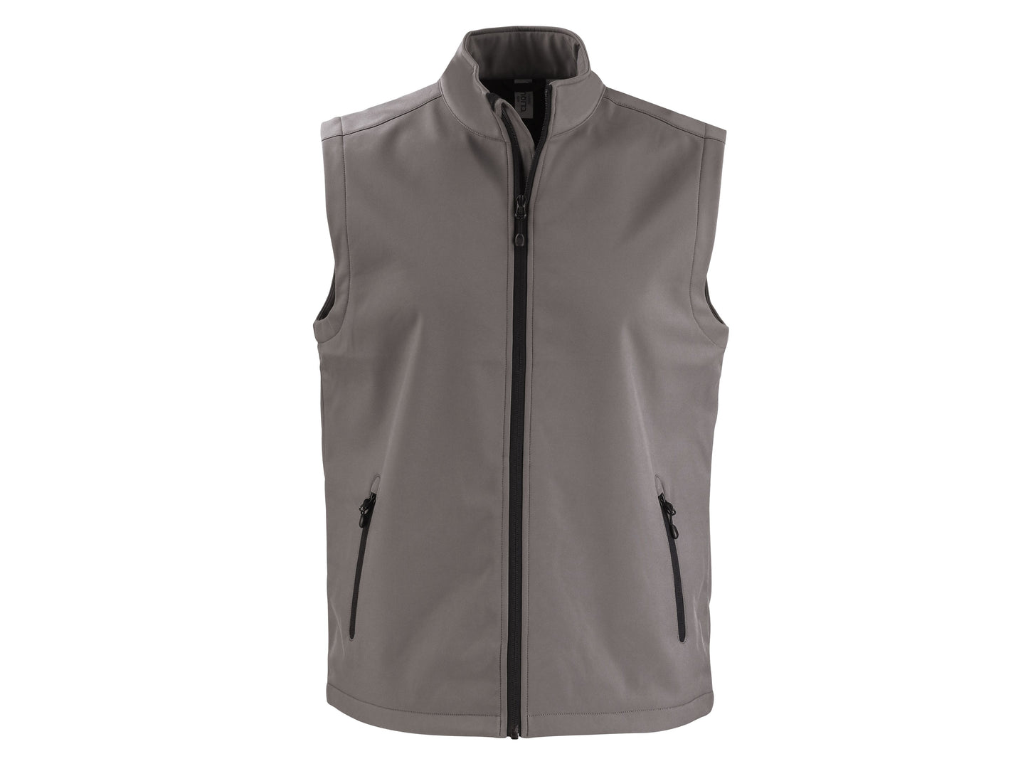 Full Zip Mens Softshell Vest