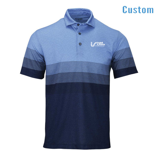 I&S Paragon Men's Belmont Heathered Polo