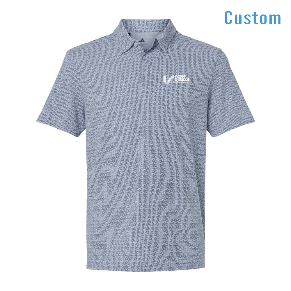 Adidas Men's Blended Printed Polo
