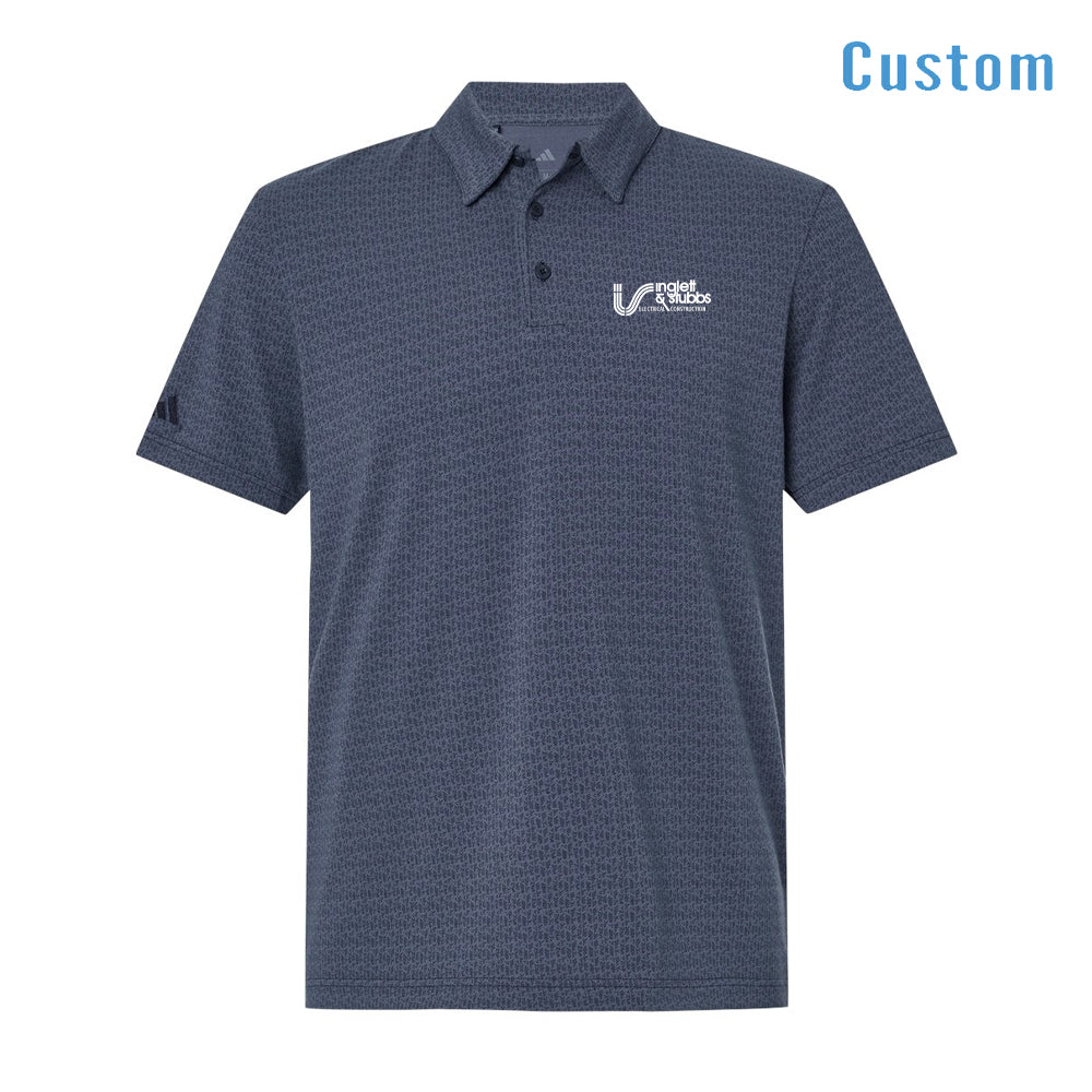 Adidas Men's Blended Printed Polo