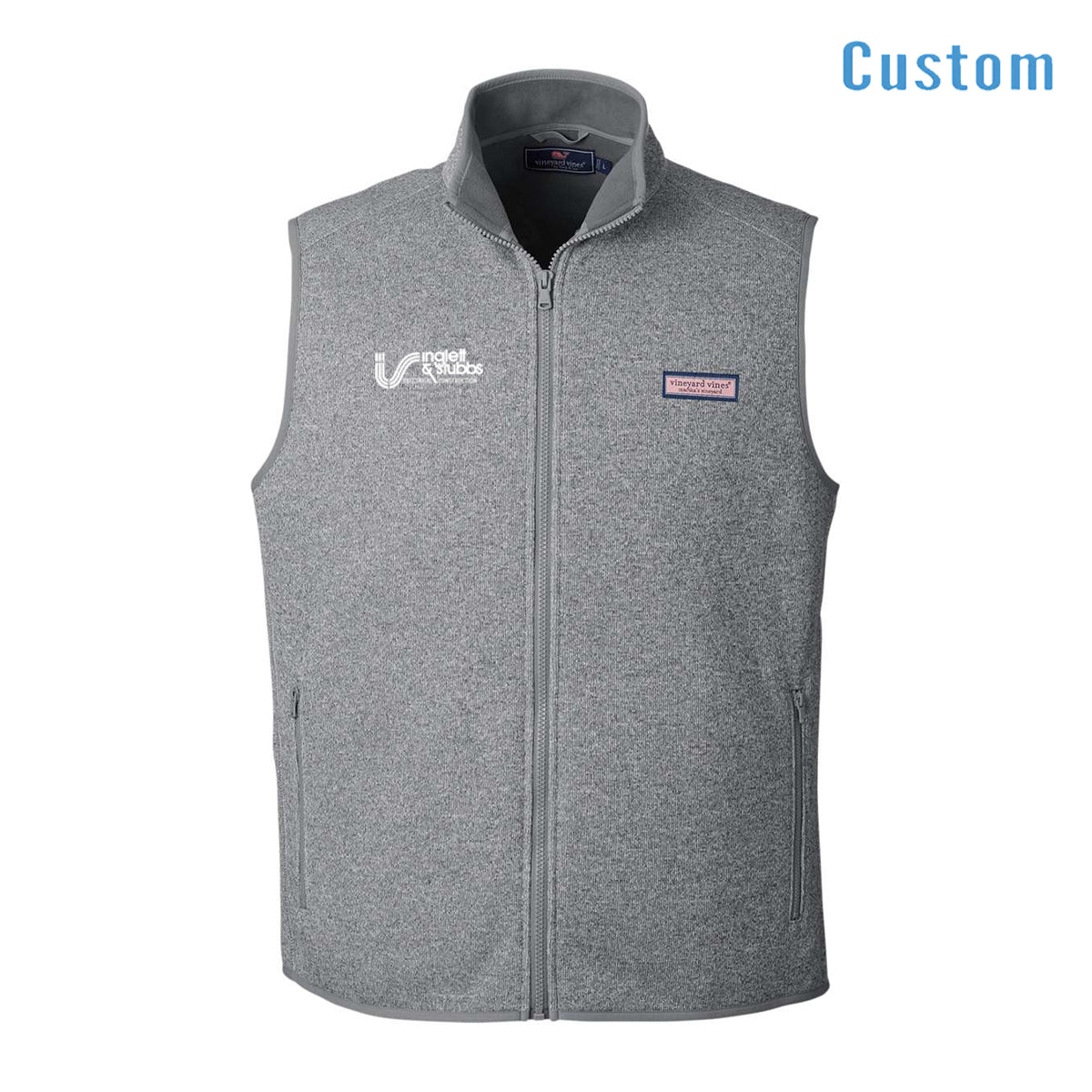 Vineyard Vines Men's Mountain Sweater Fleece Vest