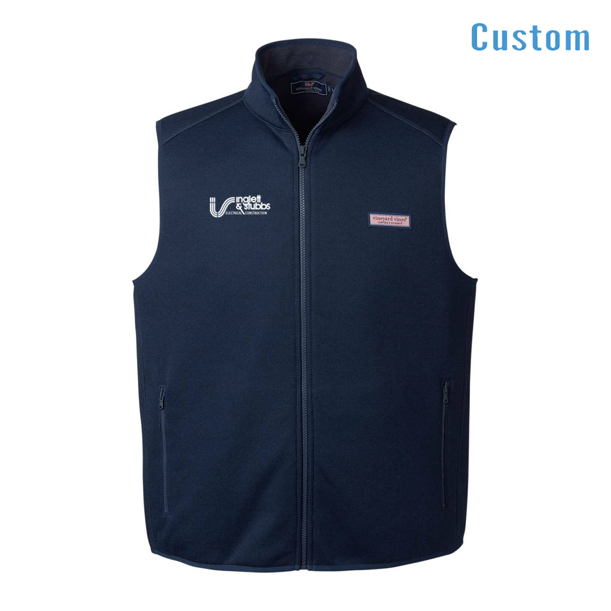Vineyard Vines Men's Mountain Sweater Fleece Vest