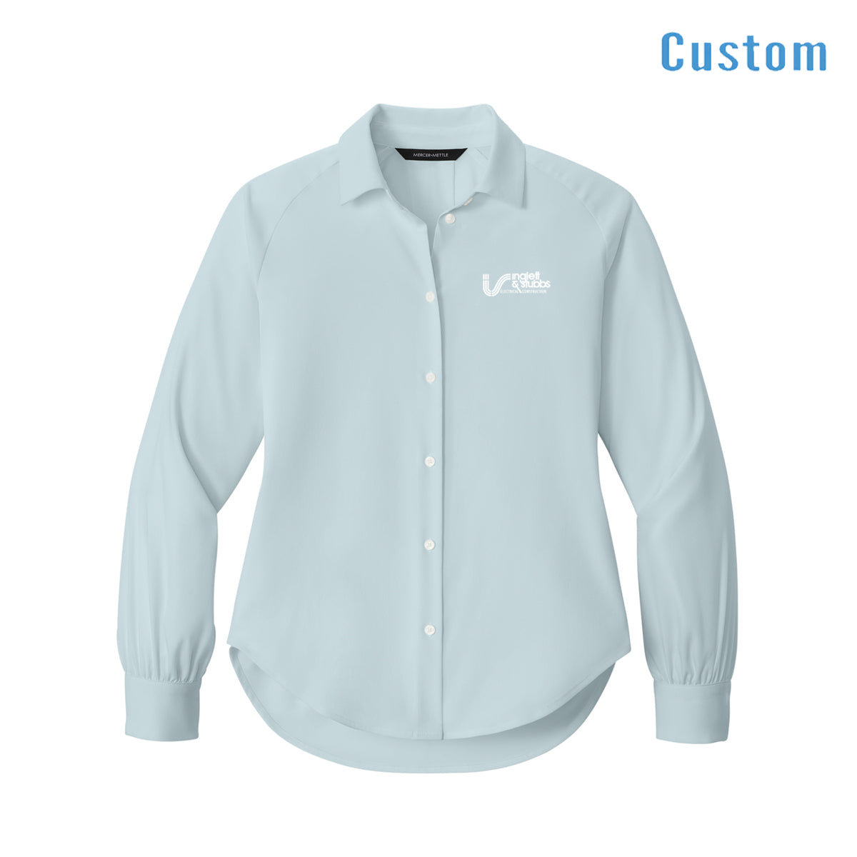 I&S Women’s Long Sleeve Buttery Button Up Blouse
