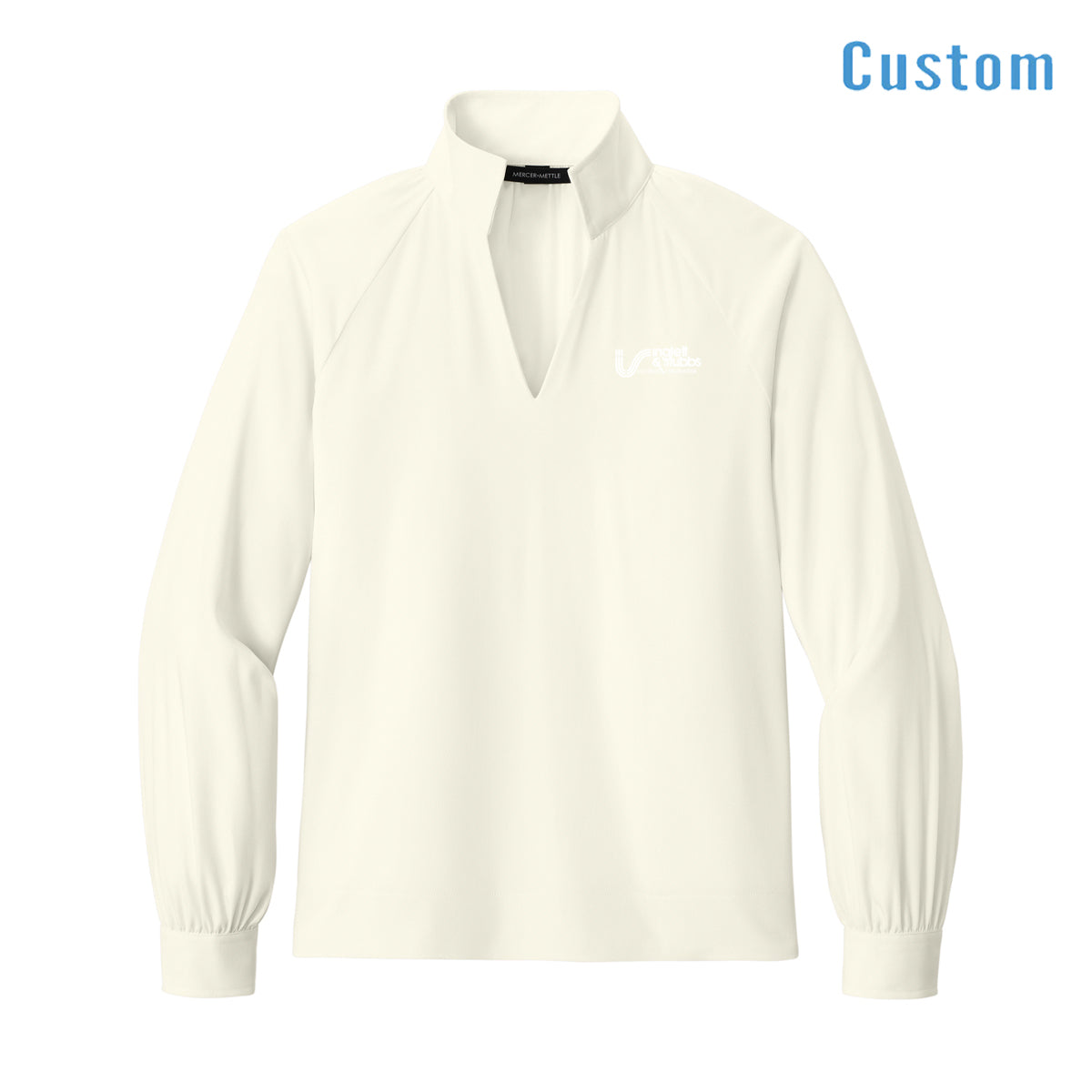 I&S Women’s Long Sleeve Buttery Soft Popover Blouse