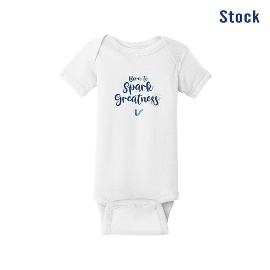 I&S Born to Spark Greatness Baby Onesie