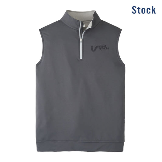 I&S Peter Millar Men's Galway Performance Quarter-Zip Vest
