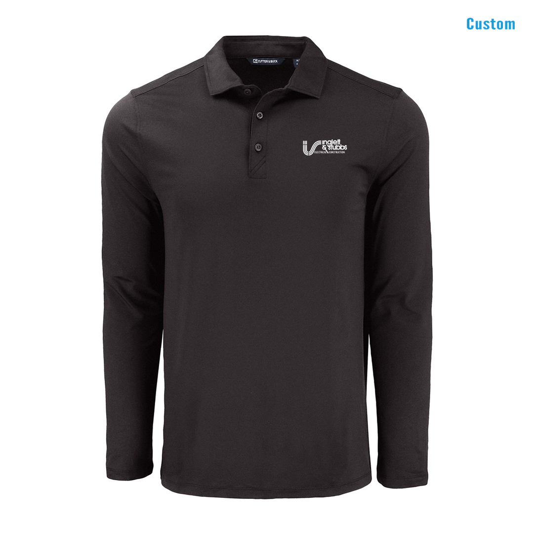 Inglett & Stubbs Recycled Mens Long Sleeve Polo