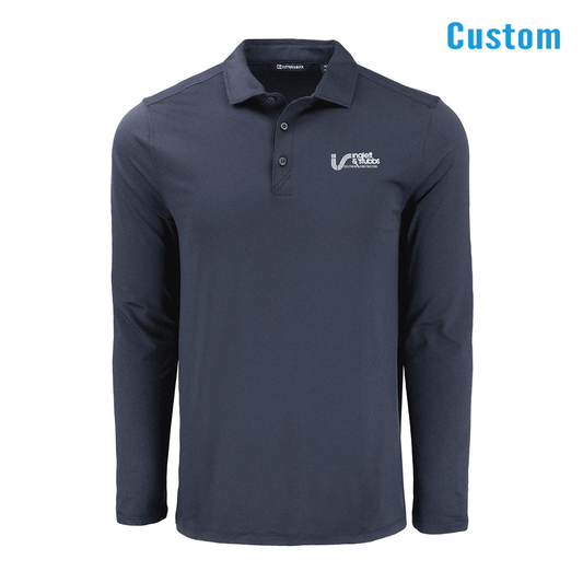 Inglett & Stubbs Recycled Mens Long Sleeve Polo