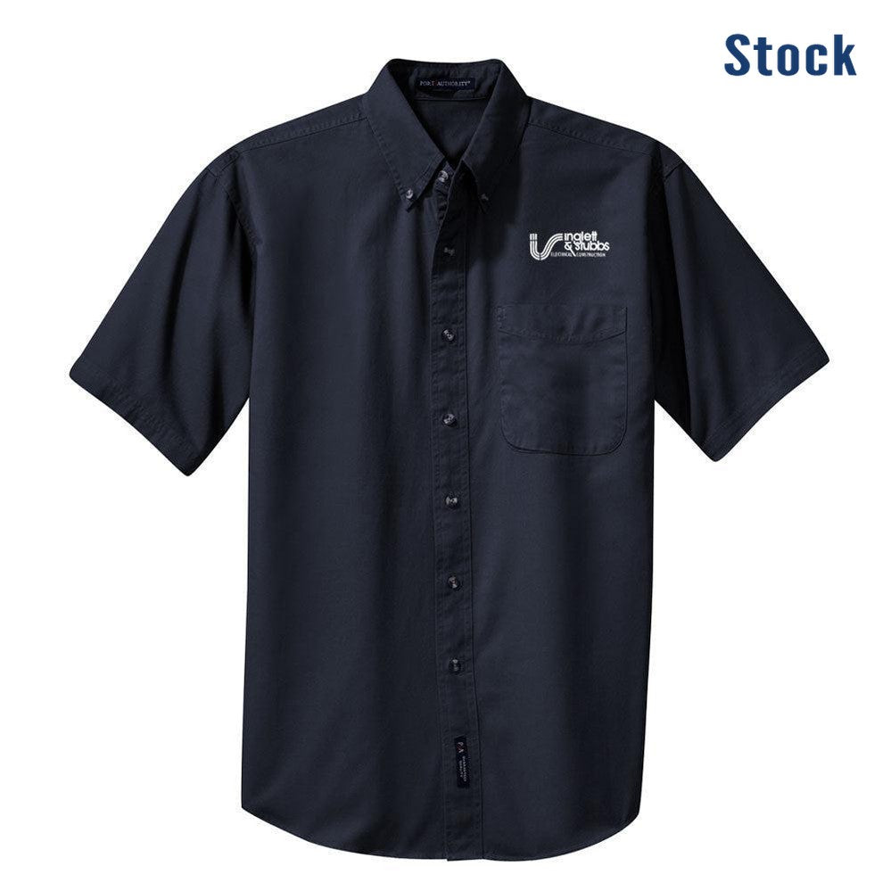 Short Sleeve Twill Shirt