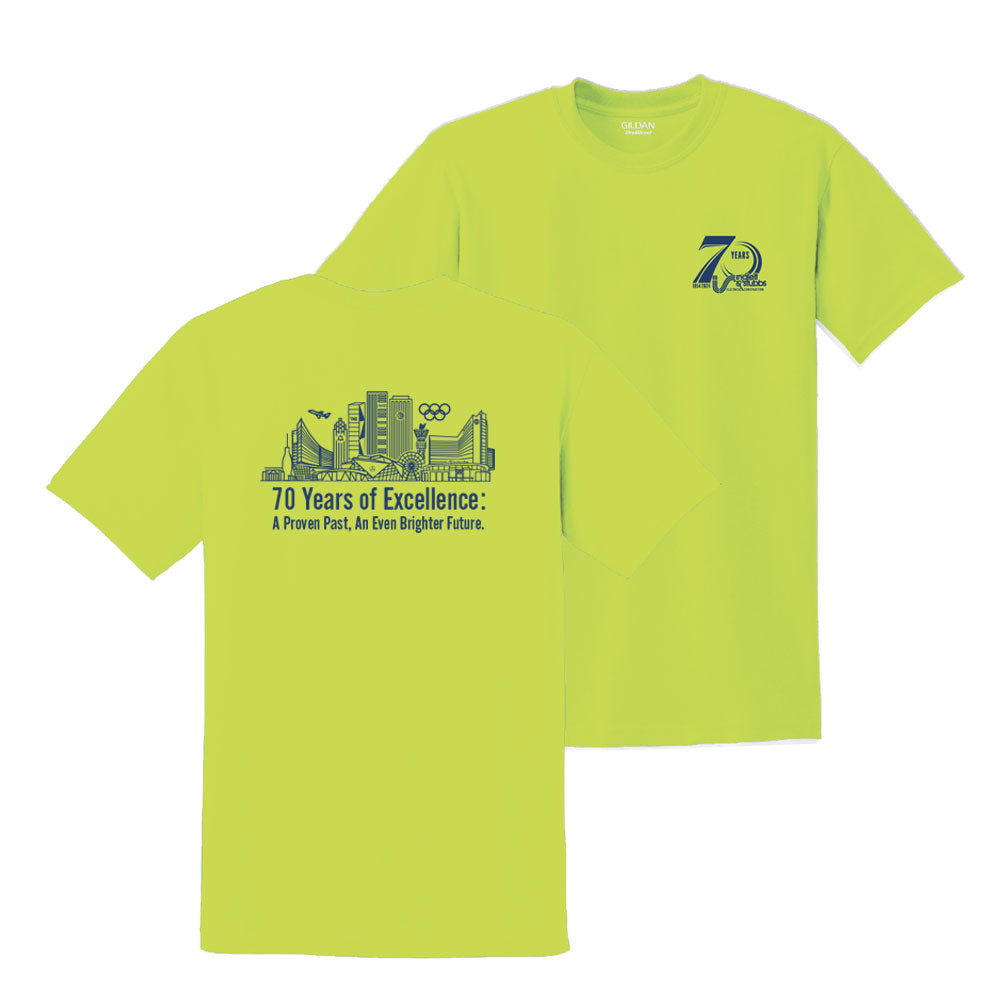 70th Skyline Ultra Cotton 100% US Cotton T-Shirt