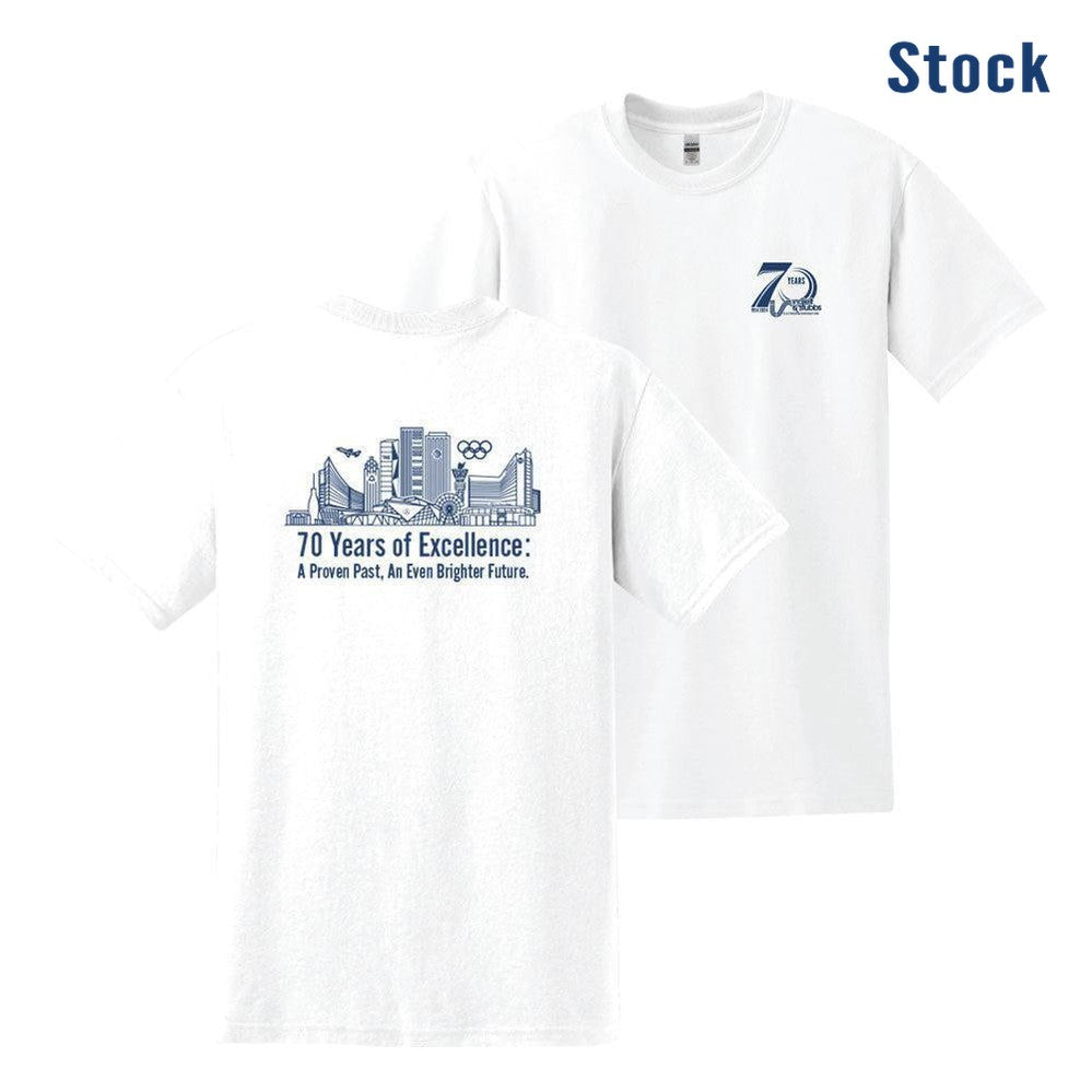 70th Skyline Ultra Cotton 100% US Cotton T-Shirt