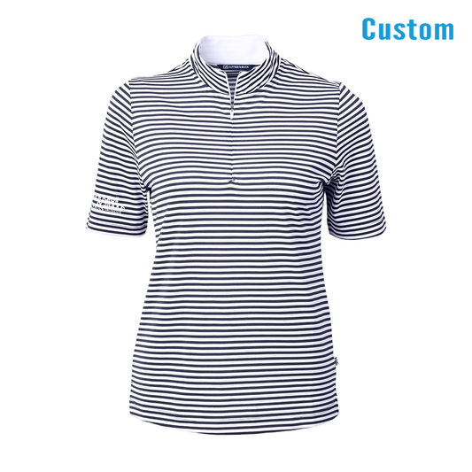 Inglett Striped Recycled Ladies Polo