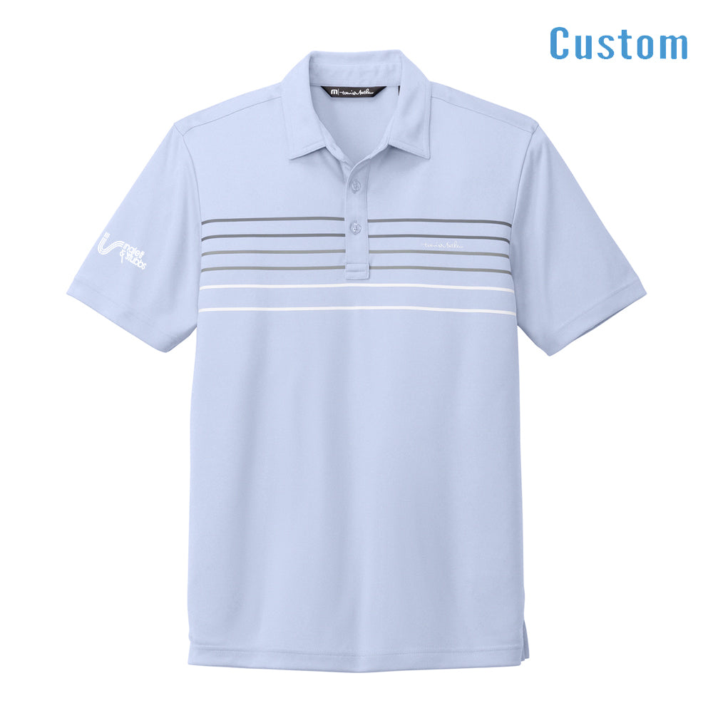 TravisMathew Coto Performance Chest Stripe Polo