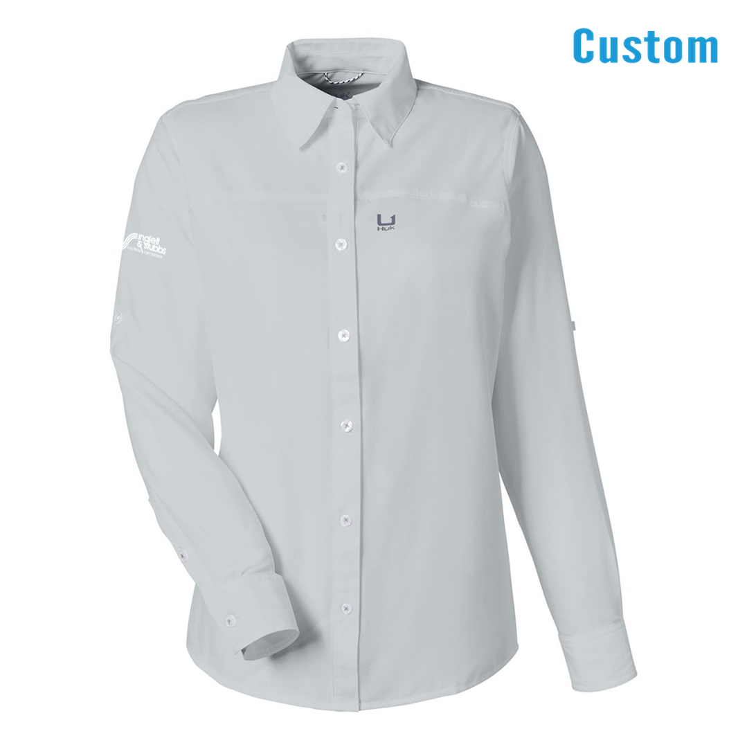 Inglett Women's HUK Long Sleeve Fishing Shirt