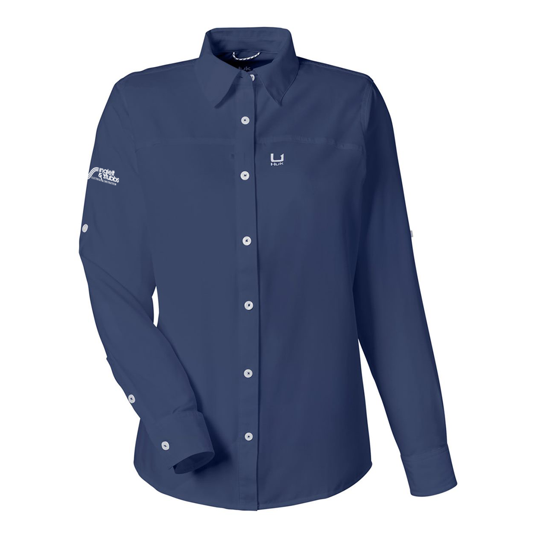 Inglett Women's HUK Long Sleeve Fishing Shirt