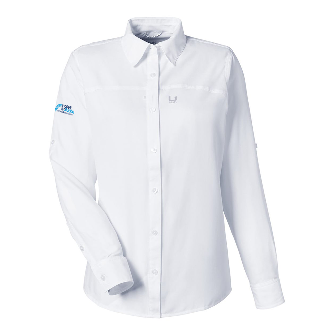 Inglett Women's HUK Long Sleeve Fishing Shirt