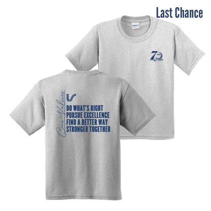 Youth Core Values Ultra Cotton 100% US Cotton T-Shirt.